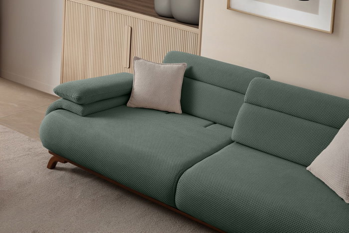 Atelier Del Sofa Bonjo Walnut Verde